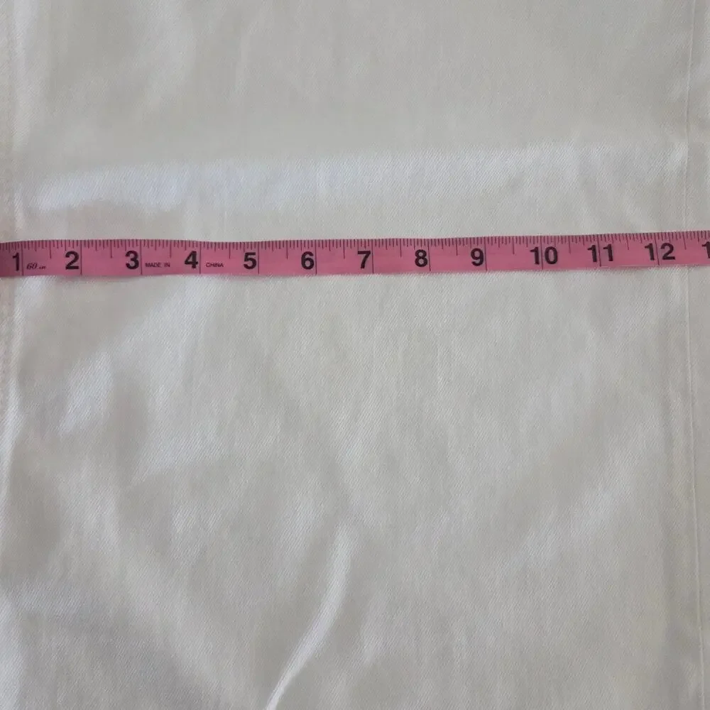 Men's NWT Wide Leg,  Button Fly,  Scotch and Soda White Jeans, XL